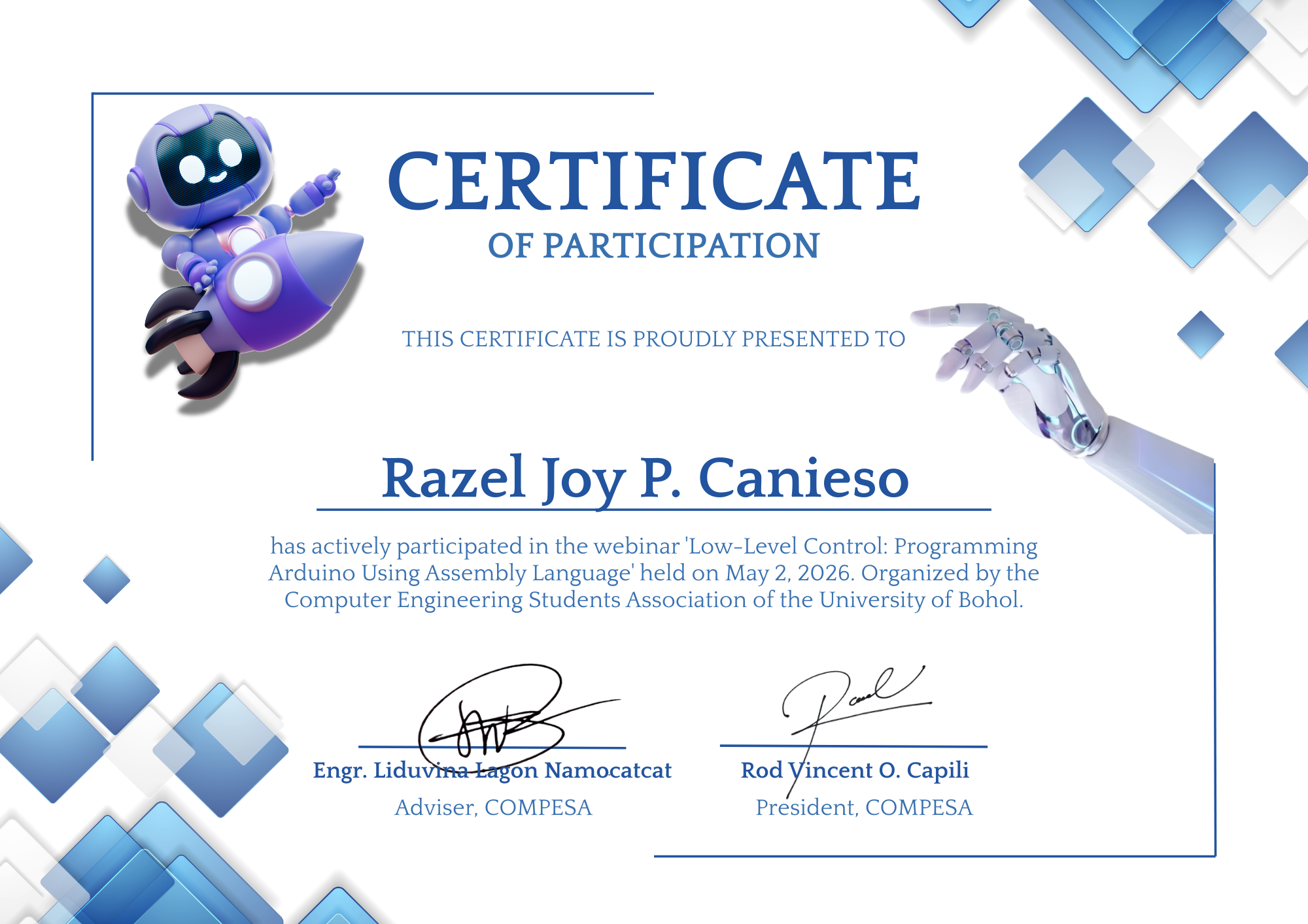 Certificate 14