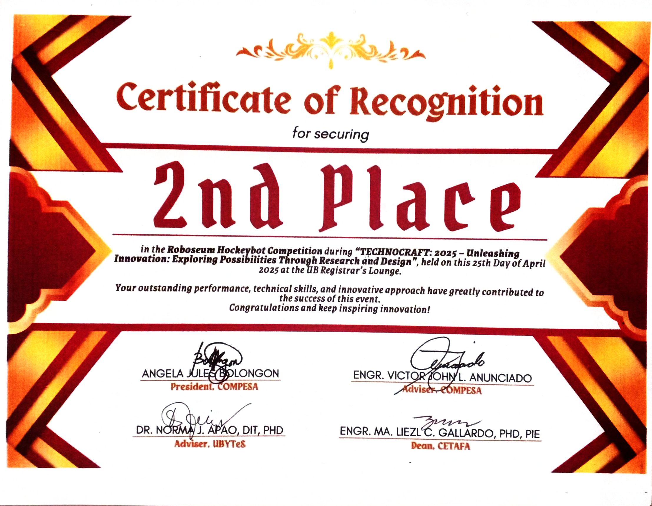 Certificate 6